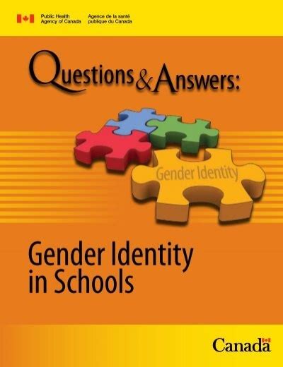 Gender Identity In Schools The Canadian Federation For Sexual