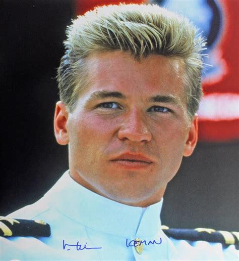 Val Kilmer Iceman HOT Maverick 8 X 10 Autograph Reprint Photo LOOK ...