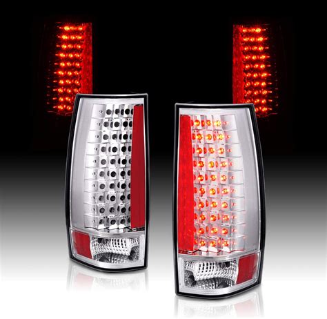 Amazon AmeriLite Chrome LED Replacement Tail Lights Set For Chevy