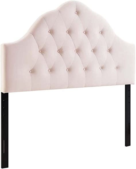 Modway Sovereign Twin Diamond Tufted Performance Velvet Headboard Pink