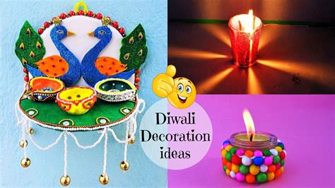 Easy Diwali Decoration Ideas Best Out Of Waste Youtube