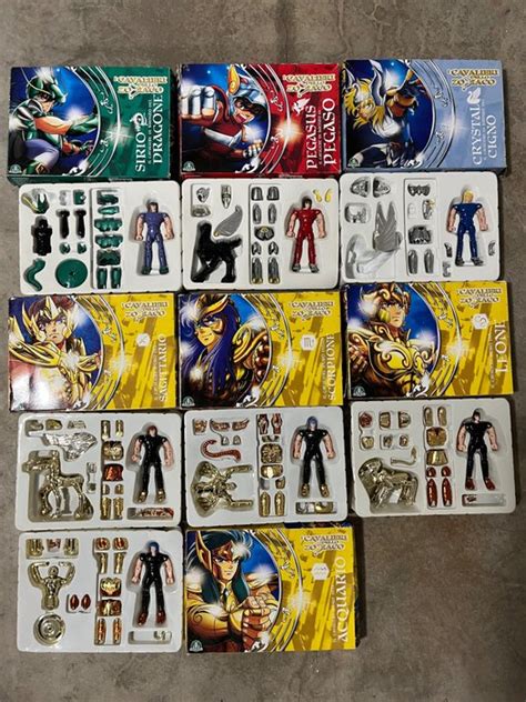 Giochi Preziosi Bandai Figurine 7x Cavaliere Dello Zodiaco Bandai