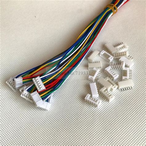 50 SETS Mini Micro JST 2 0 PH 6 Pin Connector Plug With Wires Cables