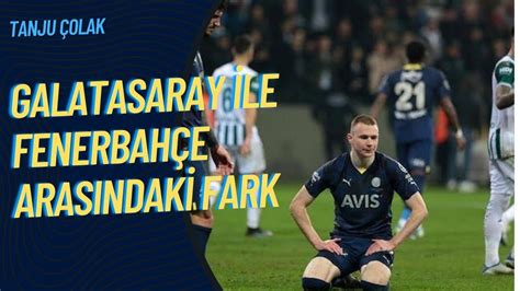 Galatasaray ile Fenerbahçe arasındaki fark YouTube