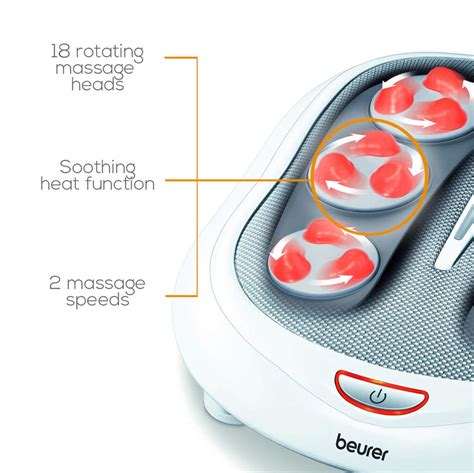 Beurer Fm 60 Shiatsu Foot Massager Silver Buy Online In South Africa At Desertcart