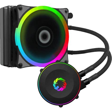 Gamemax PC Case RGB Liquid Cooler 2X120mm RGB Fan Computer CPU Cooler Water Cooling Radiator For ...