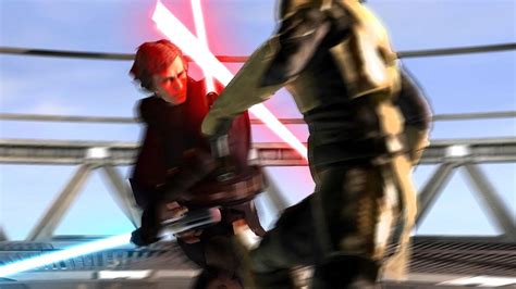 Anakin Skywalker Vs Imperial Troopers Star Wars Force Unleashed Npc