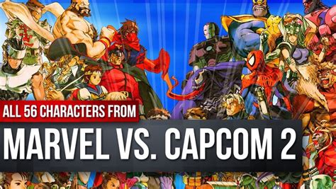 The 56 characters of Marvel vs Capcom 2 | GamesRadar+