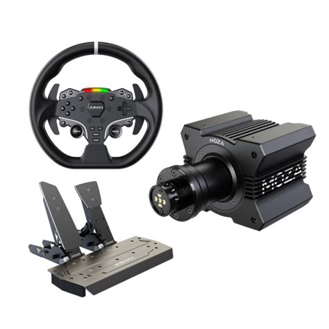 MOZA R9 V2 Volante ES Pedales SR P Bundle SimRacing Store