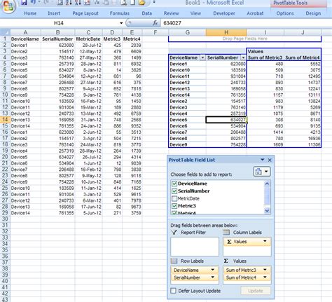 Excel 2007 - Pivot Tables and Multiple Text Values - Super User