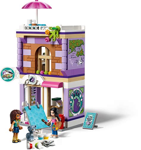 LEGO® Friends Emma’s Art Studio – LEGO® Audio & Braille Instructions