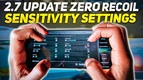 2 7Update Bgmi Sensitivity Settings Bgmi Sensitivity Code Zero Recoil