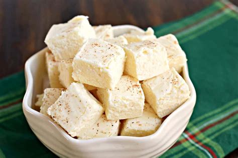 Eggnog Fudge Recipe Shugary Sweets