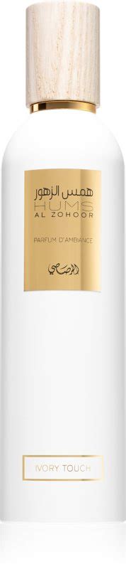 Rasasi Hums Al Zohoor Ivory Touch Parfum D Ambiance Notino Fr