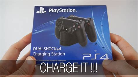 Sony Ps4 Dualshock 4 Charging Station Unboxing And First Look Youtube