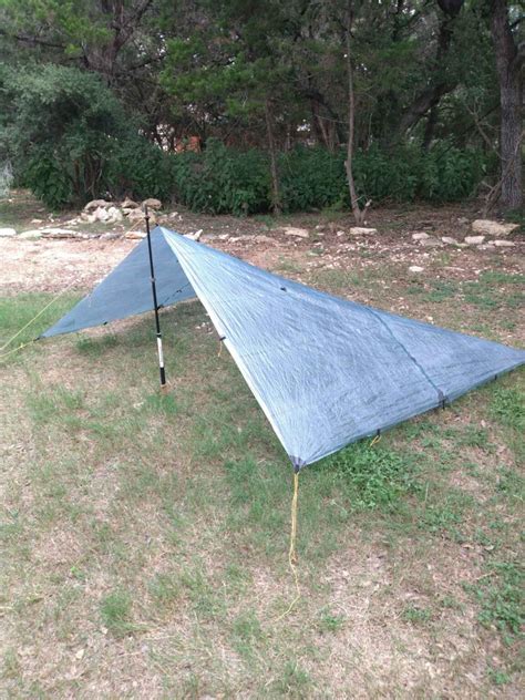 FS Hyperlite Mountain Gear Green DCF 8x10 Flat Tarp Backpacking Light