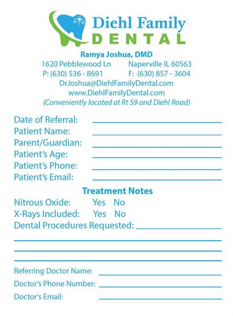 Dental Referral Pads For Every Dental Specialty By Midwest Dental Solutions