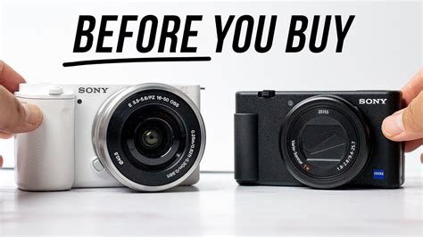 Sony Zv E Vs Sony Zv Watch Before You Buy Youtube