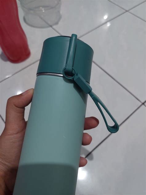 Tumblr Kaca Botol Minum Kaca Plastik Kitchen Appliances Di Carousell