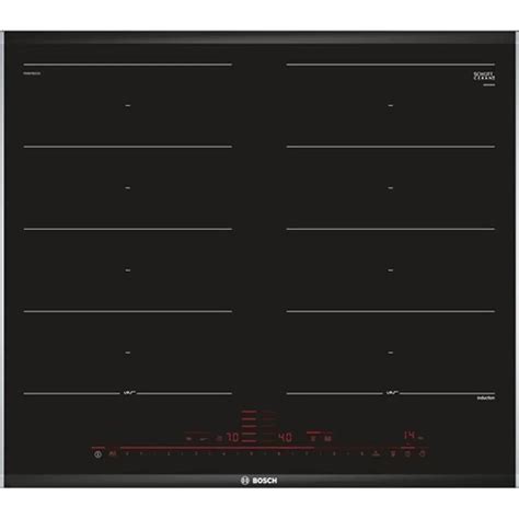 Bosch Pxx Dc E Hob Black Stainless Steel Built In Zone Induction Hob