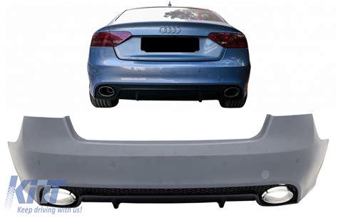 Rear Bumper Suitable For Audi A5 S5 8t 2007 2013 8t Facelift 2013 Up Sportback Rs5 Design