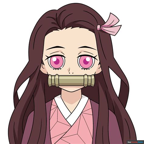 draw nezuko kamado  demon slayer