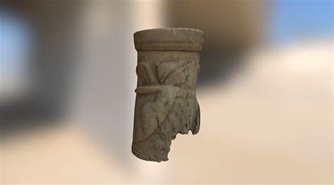 Bone Pyxis With Presentation Of Eros 3d Model By Balkan Heritage