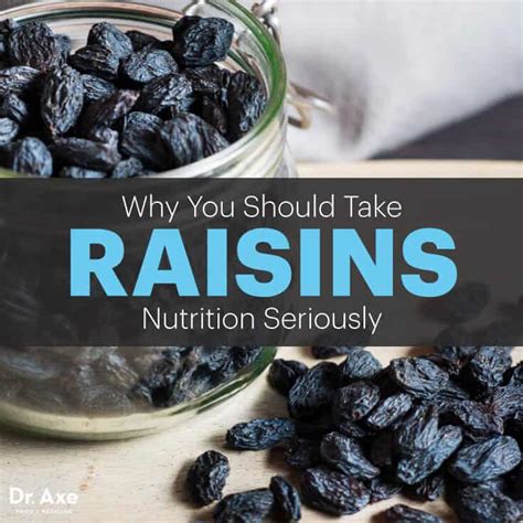 Raisins Nutrition: Why raisins are a good snack - Dr. Axe