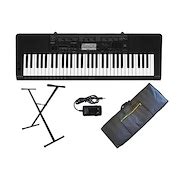 Pack Teclado Casio Ctk3500 61 Notas Fuente Funda Soporte CASIO