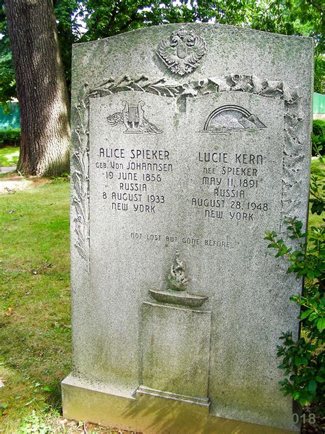 Alice Von Johannsen Spieker Find A Grave Memorial