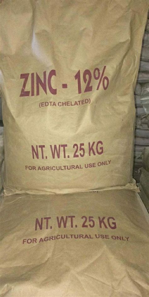 Powder Zinc Edta Imported Fully Chelated For Agriculture