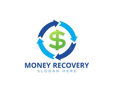 Money Recovery Money Recovery Logo Vector Template Stock Illustration