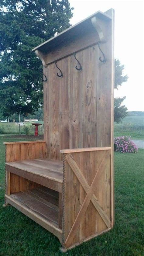 Rustic Wooden Bench for Your Outdoor Oasis