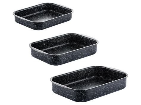 Westinghouse Ovenschaal Braadslede Set Black Marble ø 25 30 35