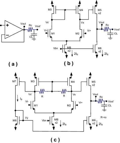 Figure 1 From High Slew Rate Two Stage A AB And AB AB Op Amps With