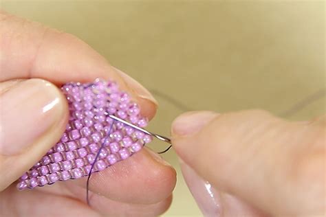 Two Ways To Add Bead Weaving Thread Bead Spider