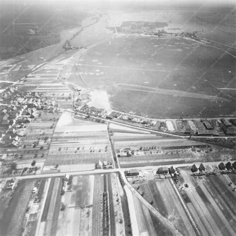 Luftaufnahme Flugplatz Lachen Speyerdorf Nach Dem Zweiten Weltkrieg