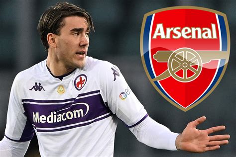 Arsenal Want Dusan Vlahovic Transfer This Month As Fiorentina Demand £