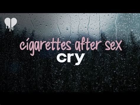 Cigarettes After Sex Cry Lyrics Youtube Music