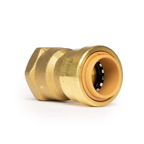 Quickfitting In Push To Connect X Fip Brass Adapter Fitting