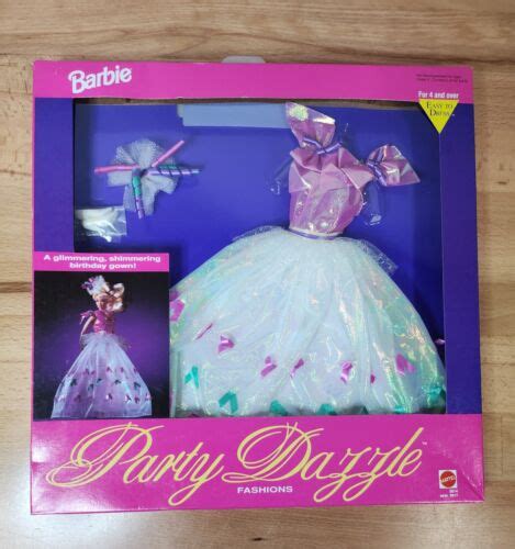 1992 Party Dazzle Barbie Fashions By Mattel 3614 For Sale Online Ebay