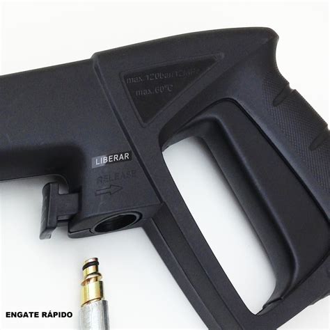 Pistola Gatilho Lança Completa Lavadora Tekna Hlx 120 V