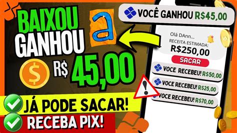 Baixou Ganhou R Cadastrou Ganhou Pix App Pagando No Cadastro