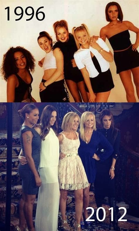 The Spice Girls Then And Now 16years Vivaforever Spice Girls Baby