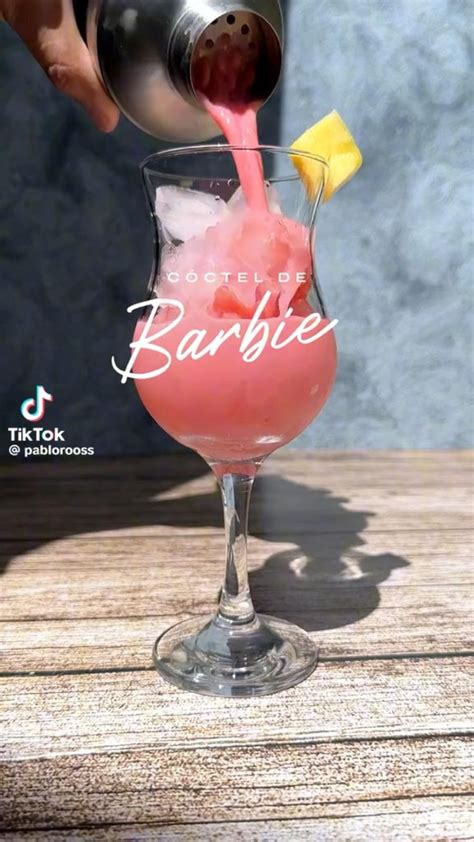 Pin By Thorn On Barbie Girl Blended Drinks Drinks Alcohol Recipes