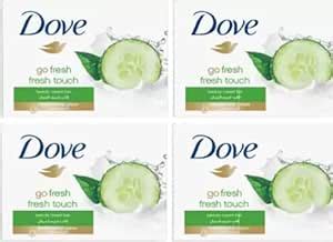 Buy DOVE IMPORTED GO FRESH TOUCH BEAUTY CREAM BAR SOAP 100 GM PACK OF 4