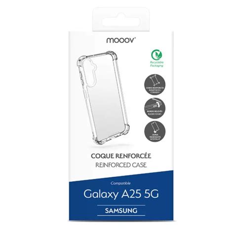 Mooov Coque Semi Rigide Renforc E Pour Samsung Galaxy A G