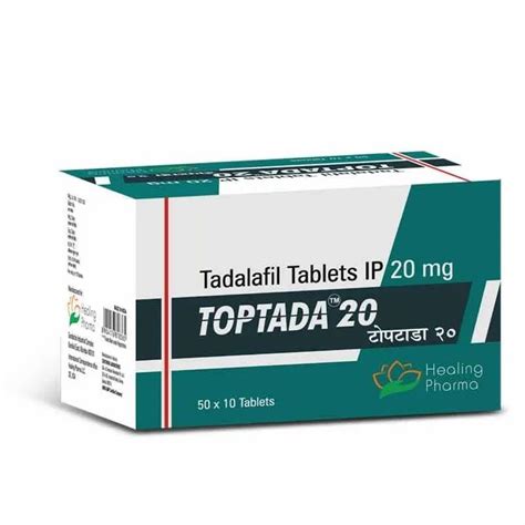 Toptada Mg Tablets At Rs Stripe Tadalafil Tablets In Thoothukudi