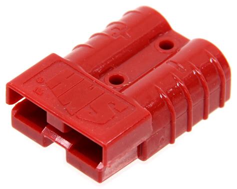 Spectro Stackable Electrical Quick Connect 6 Gauge 50 Amps Red