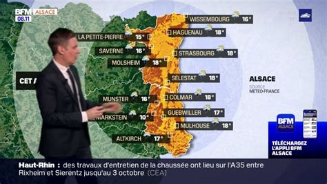 Météo Alsace un ciel bien chargé ce dimanche jusqu à 18C à